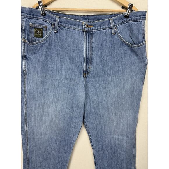 Cinch Jeans Men's Size 42 x 34 Denim 5 Pocket Western Work Jeans Distressed - Picture 2 of 16